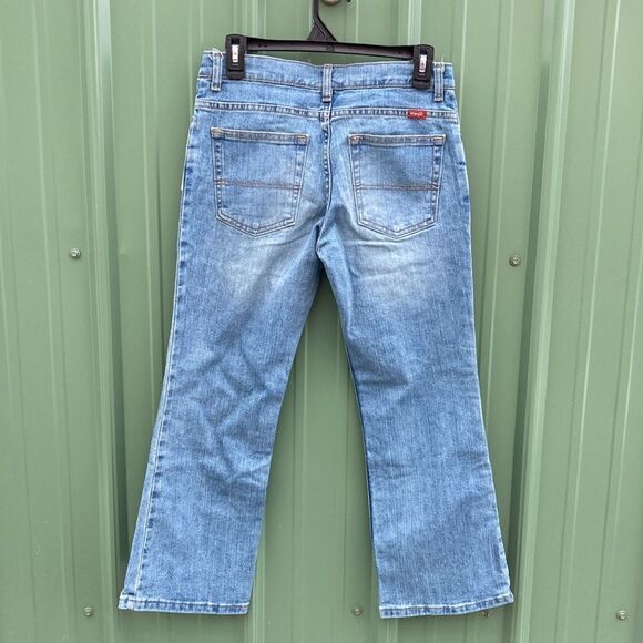 Wrangler Boys Bootcut Denim Jeans, Size 12 Husky - Picture 4 of 7